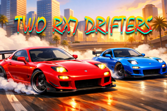 Two RX7 Drifters