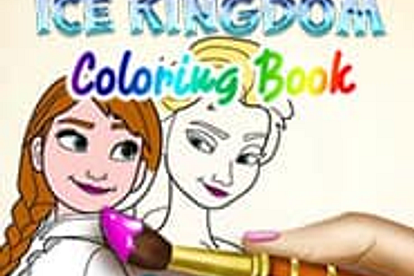 Ice Kingdom Coloring Book