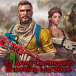 US Army Commando Shooting Warzone