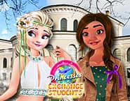 Elsa and Moana Exchange Students