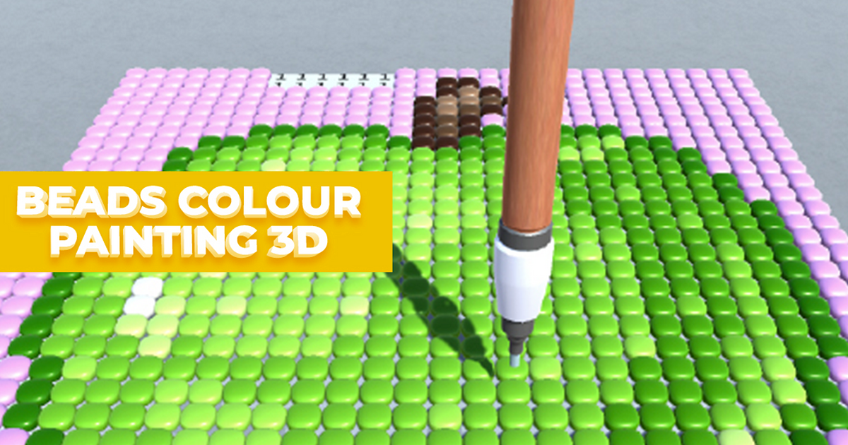Beads Color Painting 3D - Gratis Online Spel | FunnyGames