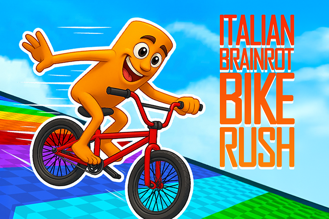Italian Brainrot Bike Rush
