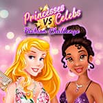 Princesses vs Celebs Fashion Challenge