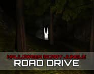 Halloween Scary Jungle Road Drive